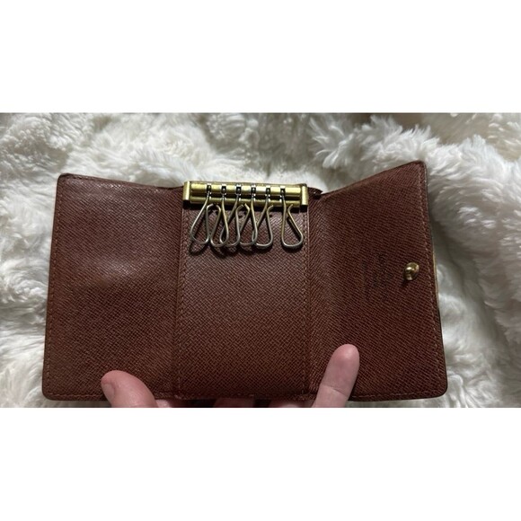 Louis Vuitton key holder (6 spots) preloved vintage - Picture 4 of 8